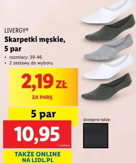 skarpety męskie