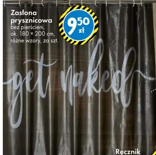 zasłona prysznicowa