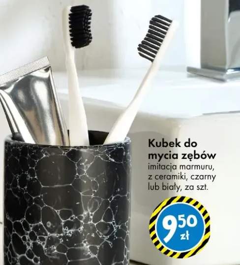kubek na szczoteczki do zębów