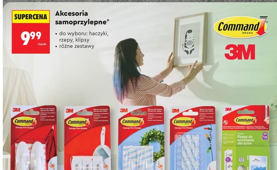 haczyki samoprzylepne