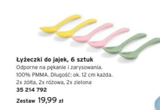 łyżeczki do jajek
