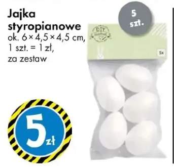 Jajka styropianowe
