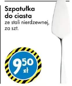 Szpatułka do ciasta ze stali nierdzewnej