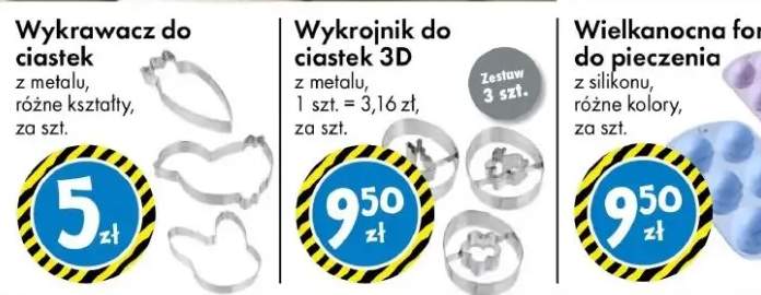 Wykrojnik do ciastek 3D