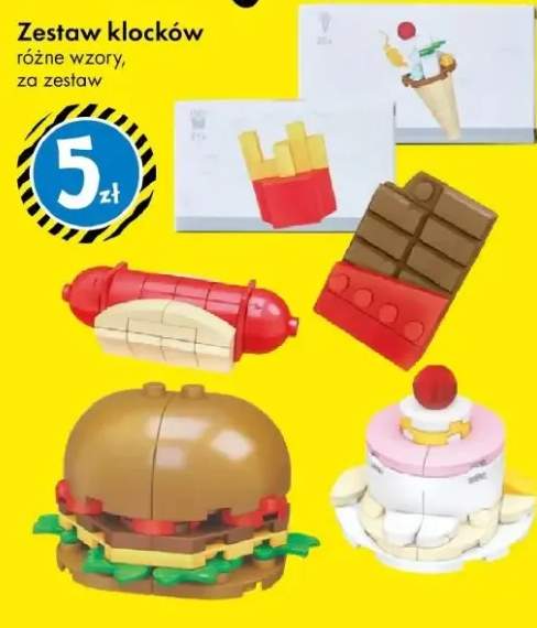 Zestaw klocków różne wzory