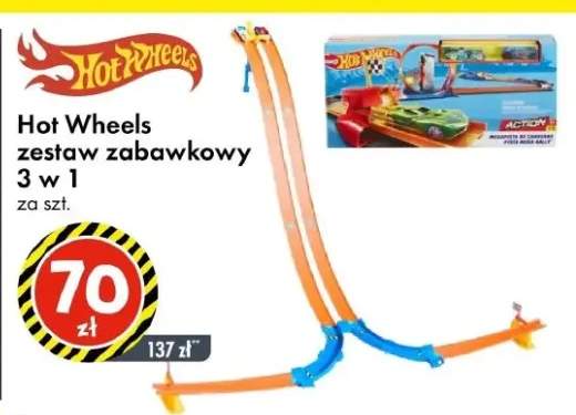 Hot Wheels zestaw zabawkowy 3 w 1