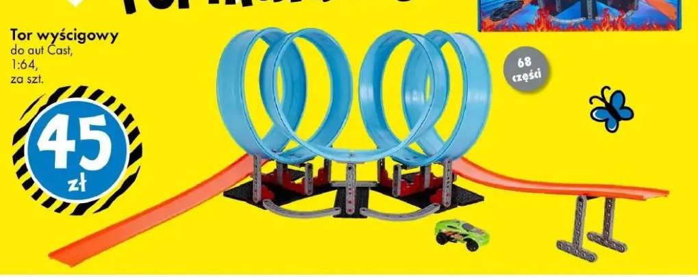Tor wyścigowy do aut Cast, 1:64