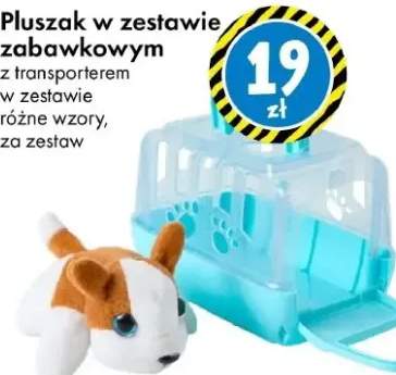 Pluszak w zestawie zabawkowym