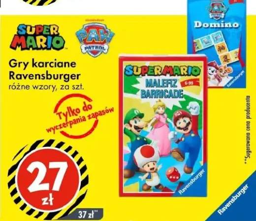 Gry karciane Ravensburger różne wzory