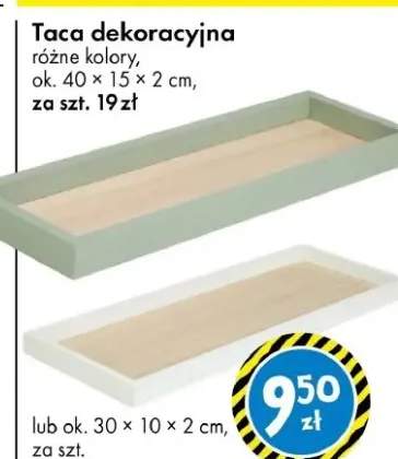 Taca dekoracyjna różne kolory