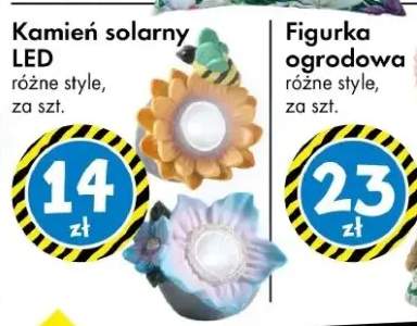 Kamień solarny LED różne style