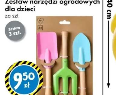 Zestaw narzędzi ogrodowych dla dzieci
