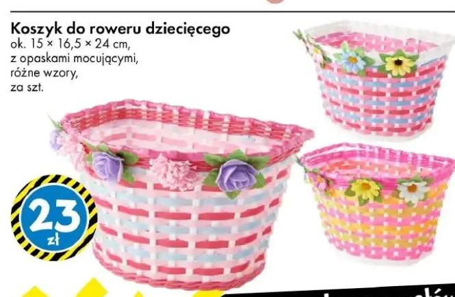 Koszyk do roweru dziecięcego