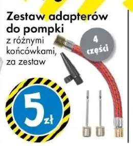 Zestaw adapterów do pompki