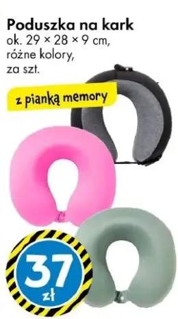Poduszka na kark z pianką memory