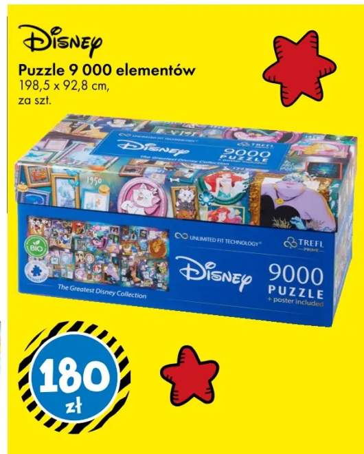 Puzzle 9000 elementów Disney Trefl