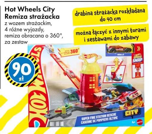 Remiza strażacka Hot Wheels City