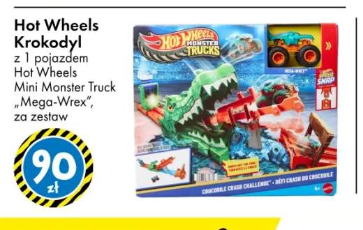 Zestaw Krokodyl Hot Wheels