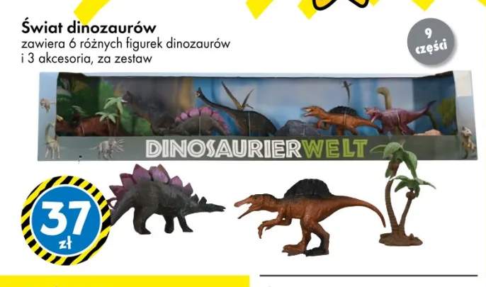 Zestaw figurek Świat dinozaurów