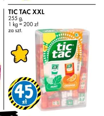 Drażetki Tic Tac XXL