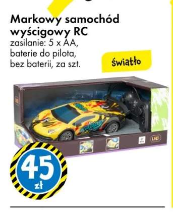 Markowy samochód wyścigowy RC