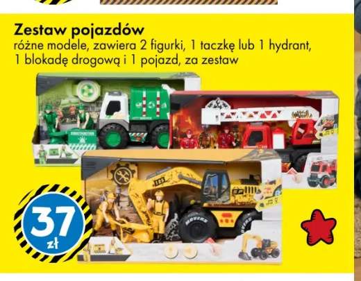 Zestaw pojazdów