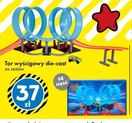 Tor wyścigowy die-cast