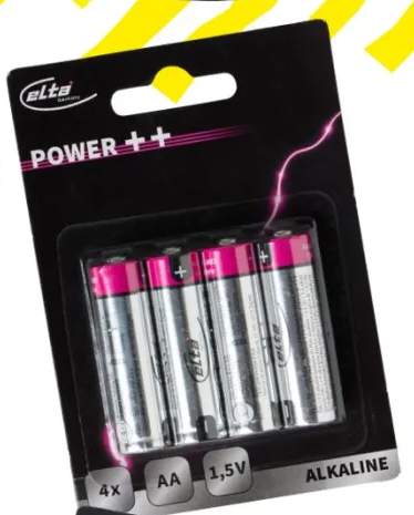 Baterie alkaliczne Aa Elta 4-pak