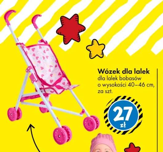 Wózek dla lalek