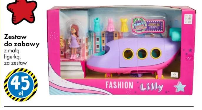 Zestaw do zabawy z małą figurką Fashion Lilly