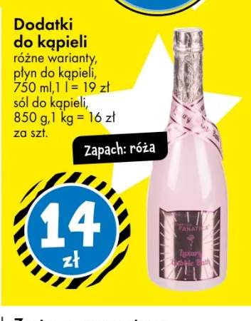 Płyn do kąpieli Cosmetica Fanatica +1 wariant