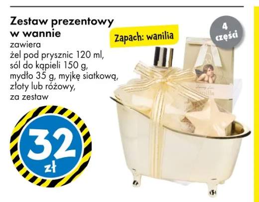 Zestaw prezentowy w wannie