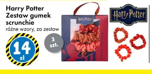 Zestaw gumek scrunchie Harry Potter